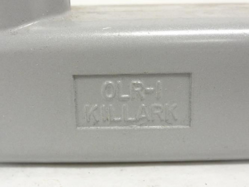 Killark OLR-1; Conduit Outlet Body; 1/2" LR Body Style