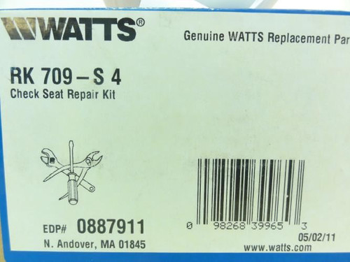 Watts 887911; Check Seat Repair Kit; RK 709 S 4
