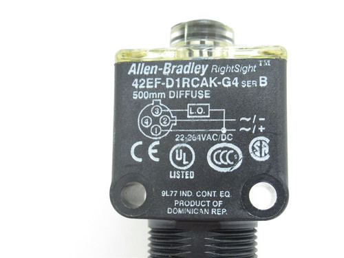 Allen-Bradley 42EF-D1RCAK-G4 ; Photo Sensor; 22-264VAC/DC