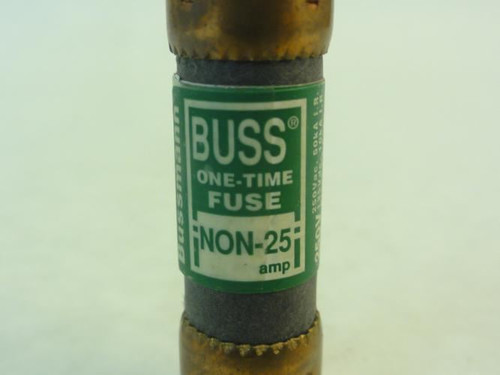 Bussmann NON-25; One-Time Fuse; 25A; 250V