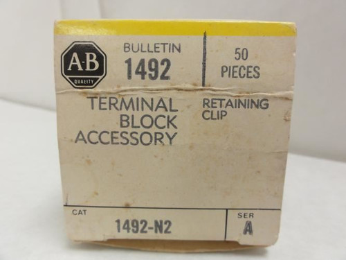 Allen-Bradley 1492-N2; BOX-50; Terminal Block Retaining Clips