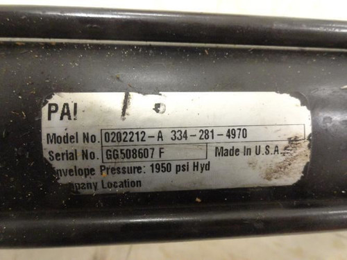 PAI 0202212-A; Hydarulic Cylinder 2"ID