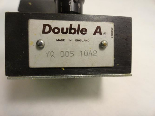 Double A YQ00510A2; Adjustable Flow Control Valve