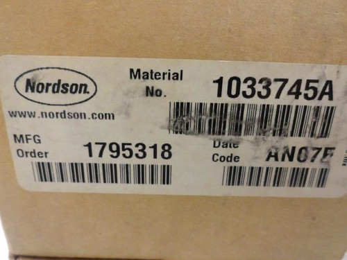 Nordson 1033745A; Valve Service/Repair Kit