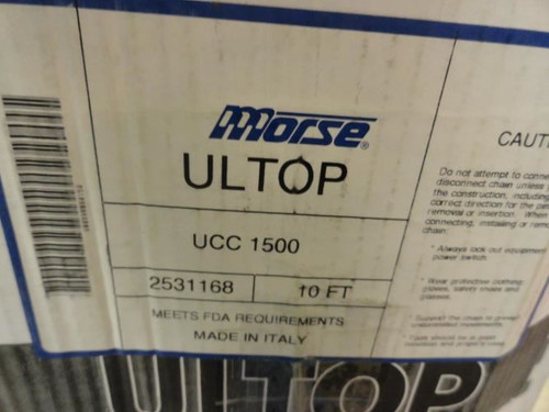 Morse UCC1500 10FT; Ultop Chain; 10FT L; 15" W