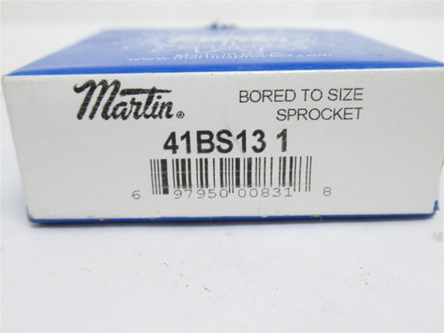 Martin 41BS13-1; Sprocket #41; 13 Tooth; 1"ID