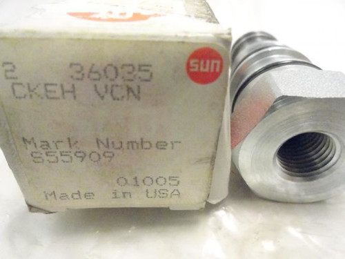 Sun Hydraulics CKEH-VCN; Vented Pilot-to-Open Check Valve