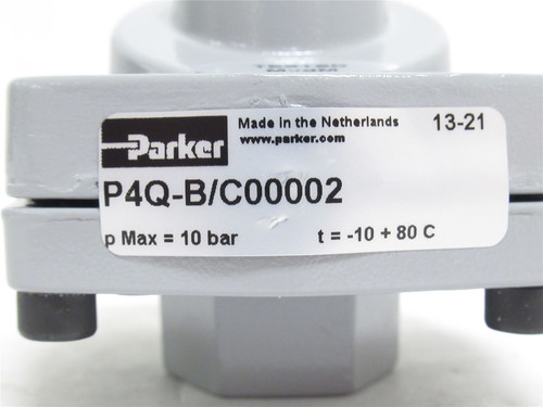 Parker P4Q-B/C00002; Quick Exhaust Valve; 10BAR; 3/8NPT