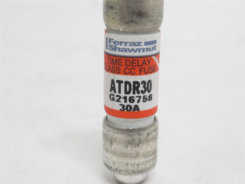 Ferraz ATDR30; Amp-Trap Time Delay Fuse; 30A; 600VAC