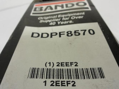Bando 2EEF2; Auto V-Belt; Outside Length 57; DDPF8570