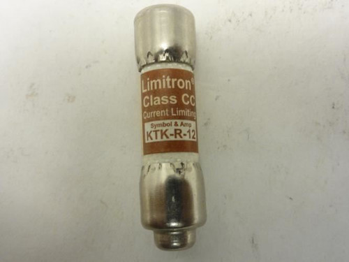 Bussmann KTK-R-12; Fuse; 12A; 600VAC
