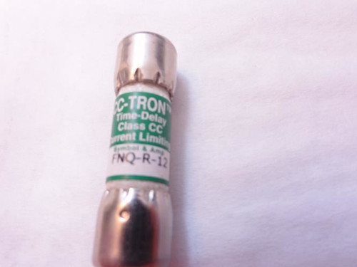 Bussmann FNQ-R-12; Time Delay Fuse; 12A; 600VAC