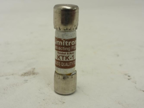 Bussmann KTK-1; Fuse; 1A; 600VAC