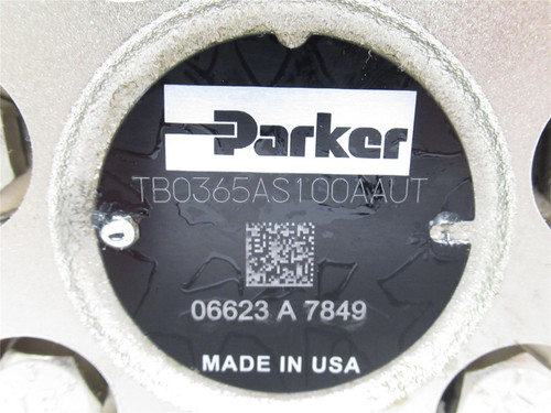 Parker TB0365AS100AAUT; Hydraulic Motor Low Speed High Torque Parker TB0365AS100AAUT; Hydraulic Motor Low Speed High Torque