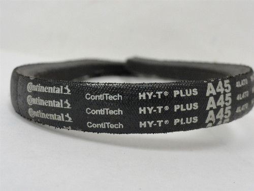 Continental A45; V-Belt; 47" Outside Length; 0.5" Width