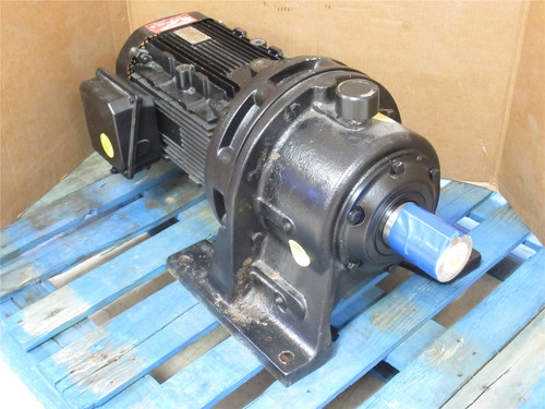 SM Cyclo CHHMS156180YBEP43; Gearmotor; 15HP; 43:1 Ratio 230/460VAC; SM Cyclo CHHMS156180YBEP43; Gearmotor; 15HP; 43:1 Ratio 230/460VAC;