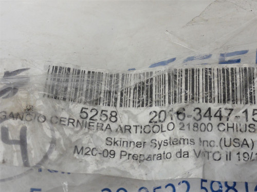 Skinner 5258; Hinge Hook; 2016-3447-1560; SW517267