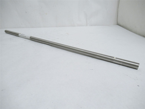 Marel 28227416; Idler Shaft; SS; 3/4"OD x 30.38" Long Marel 28227416; Idler Shaft; SS; 3/4"OD x 30.38" Long