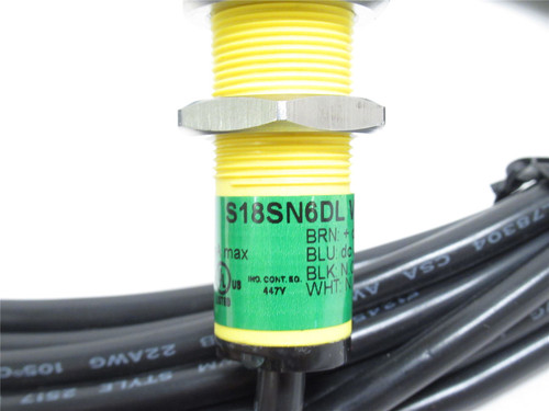 Banner S18SN6DL W/30; Photo Sensor; 10-30VDC; 30' Cable Banner S18SN6DL W/30; Photo Sensor; 10-30VDC; 30' Cable