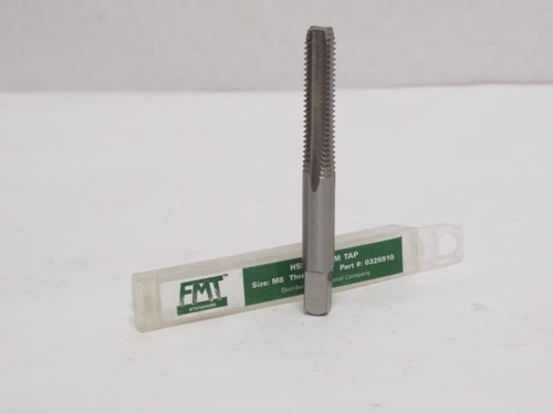 FMT 326910, Bottoming Tap M8-1.25 HSS 4 Threads FMT 326910, Bottoming Tap M8-1.25 HSS 4 Threads