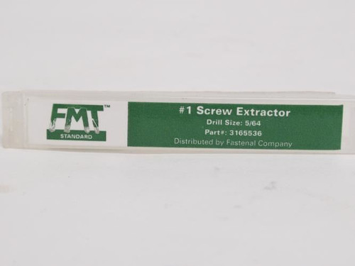 FMT 3165536, Lot-3 Screw Extractors, EX-1 5/64", Carbon Steel