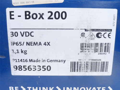 Grundfos E-BOX-200 98563350; Modbus Communications Module