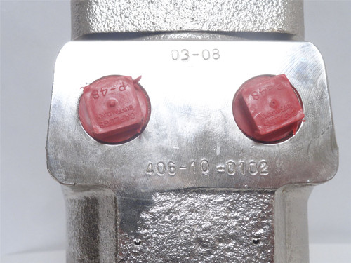 Eaton 406-10-0102; Hydraulic Motor; Nickel Plate Shaft 1"OD