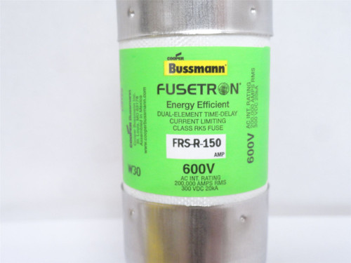 Bussmann FRS-R-150; Time Delay Fuse; 150 Amp; 600VAC/300VDC