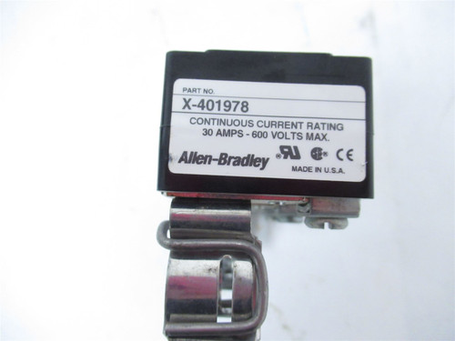 Allen-Bradley X-401978; Switch Disconnect Fuse Block