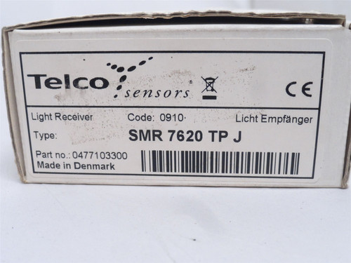 Telco SMR7620TPJ; Proximity Sensor; 10-30VDC;  Pin; M12 Plug Telco SMR7620TPJ; Proximity Sensor; 10-30VDC;  Pin; M12 Plug