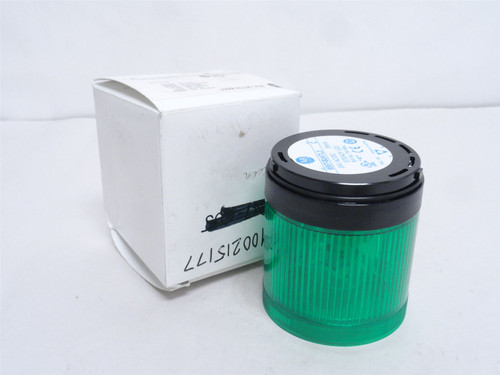 Allen-Bradley 855T-B24TL3; Green Tower Stack Light; 24VAC/DC Allen-Bradley 855T-B24TL3; Green Tower Stack Light; 24VAC/DC