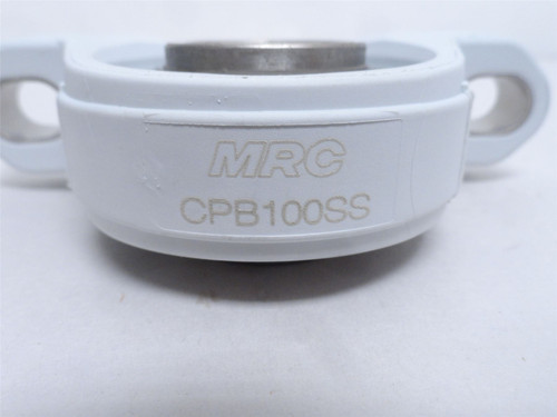 MRC CPB100SS; Composite Pillow Block Bearing; 1"ID SS; 2-Bolt