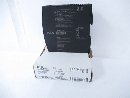 PULS PIC120.241D; Power Supply AC/DC Din Rail 24V 120W