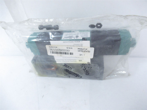 Numantics 082SS758M000061; Solenoid Valve 4-Way 5-port