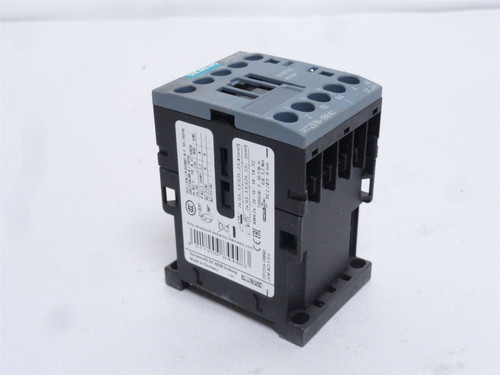 Siemens 3RT2516-1BB40; Contactor; 9A 575VAC 4P Coil: 24VDC