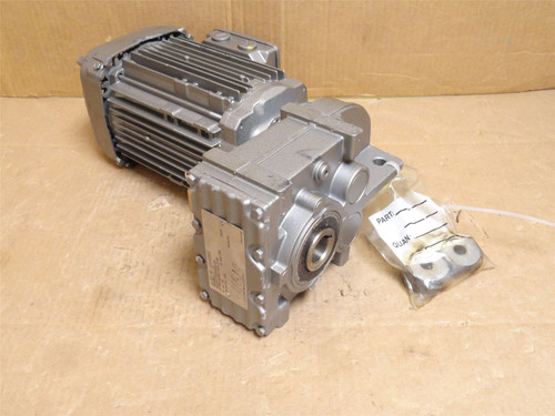 SEW FA27/G DRN80M4/DH; AC Gearmotor 1HP 16.28:1 Ratio 230/460V