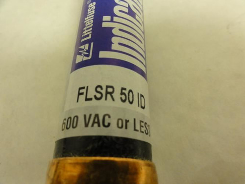 Littelfuse FLSR-50-ID; Fuse; Class RK5; 300VDC; 600VAC; 50A
