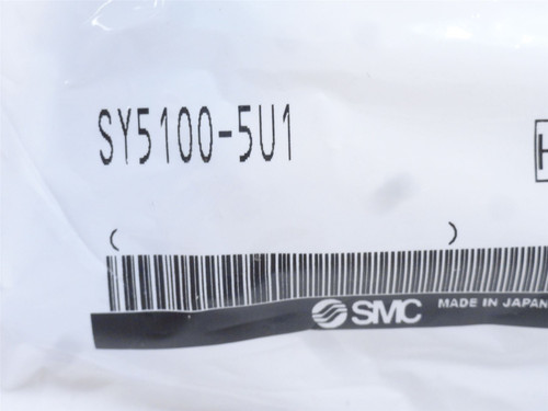 SMC SY5100-5U1; Air Solenoid Valve; 0.7MPa; 24VDC; 2-Position