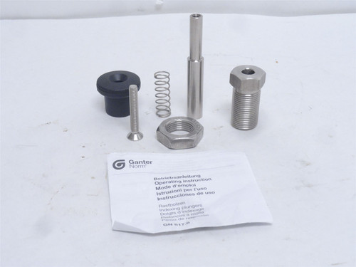 Ganter-Norm GN 817.8; Stainless Steel Indexing Plunger
