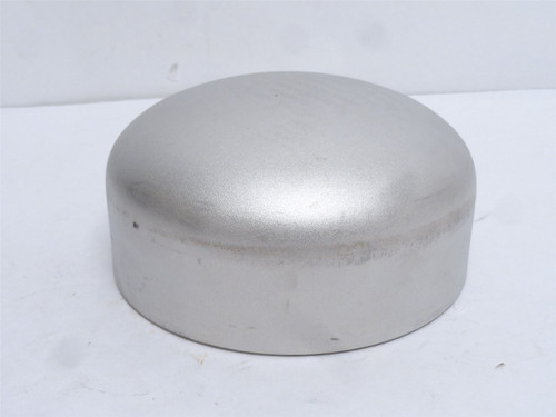 Industry-Std 60WL48; Weld Fitting Pipe Cap; SS-304; Size: 6"