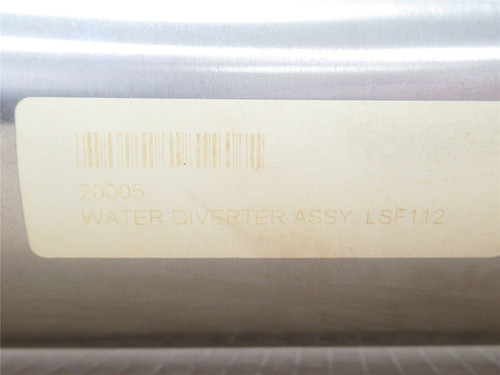 Prime 20005; Water Diverter Assy; SS; 4" Sanitary Flange