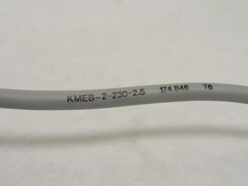 Festo KMEB-2-230-2.5; Plug Socket W/Cable 174846 230Vdc 2.5m L