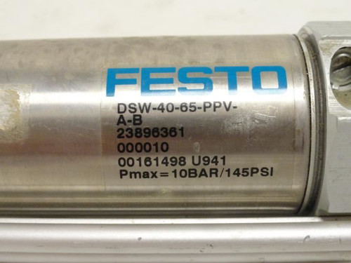 Festo DSW-40-65-PPV-A-B; Air Cylinder; 45mm Bore x 65mm Stroke