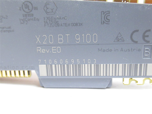 B&R X20BT9100; Link Bus Transmitter X2X