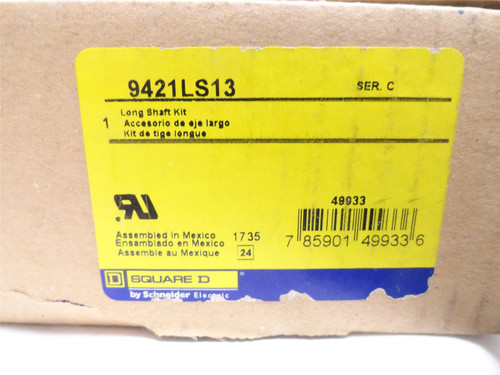 Square D 9421LS13; Long Shaft Rotary Handle (No Bracket)