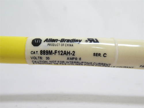 Allen-Bradley 889M-F12AH-2; Connector Cable; 12-Pin; 2M Long