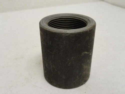 Industry-Std 29JE49; Black Steel Pipe Coupler; 1-1/4Npt Industry-Std 29JE49; Black Steel Pipe Coupler; 1-1/4Npt