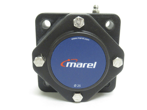 Marel 4266243; Capped Flange Bearing; 25mmID; 4-Bolt