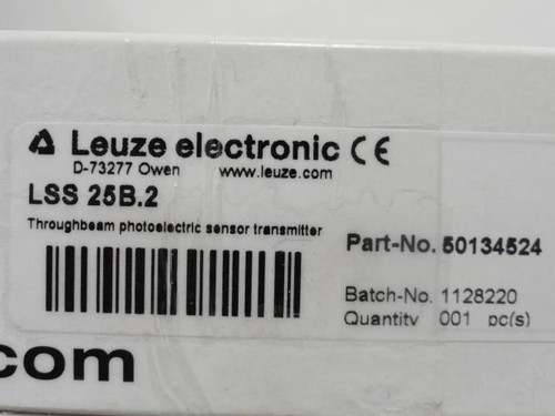Leuze 50134524; Proximity Sensor; 10-30VDC; 2000mm cable Length