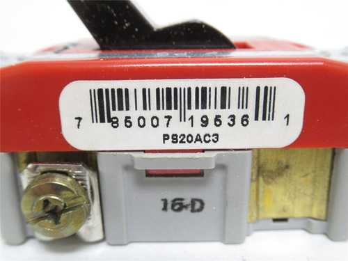 Legrand PS20AC3; Wall Toggle Switch; 20A; 120/277VAC; 3-Way